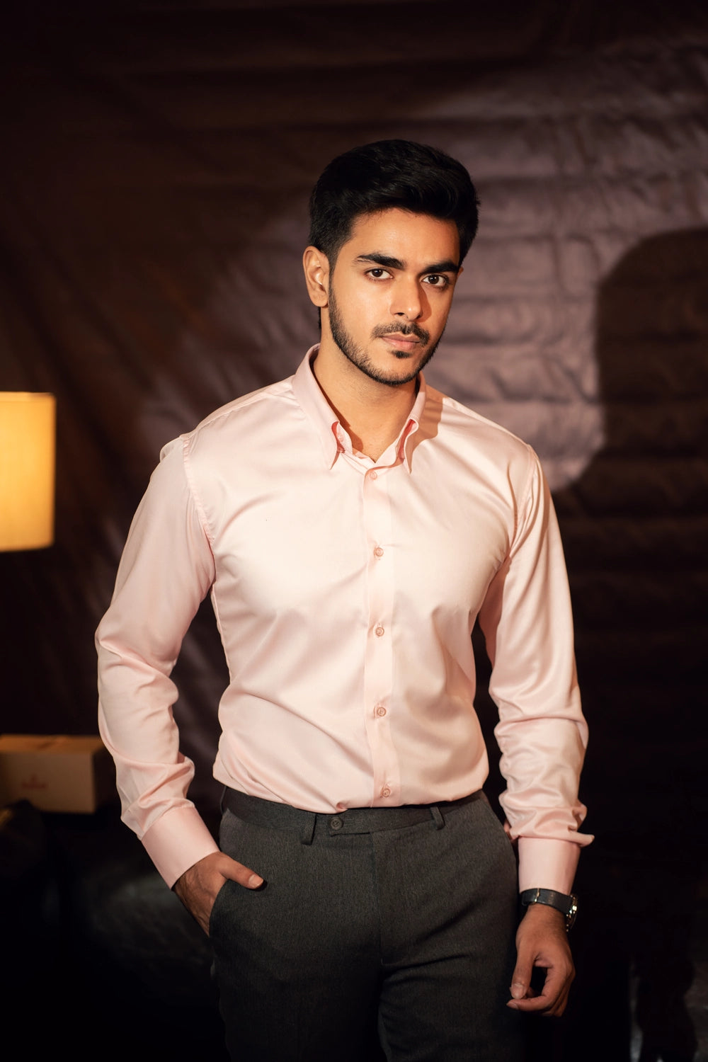 Date Night Pink - Full Sleeve Formal Shirt
