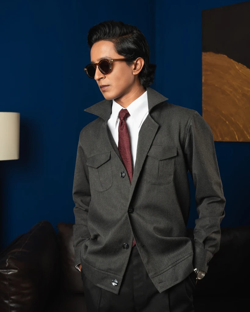 Charcoal Grey - Shacket