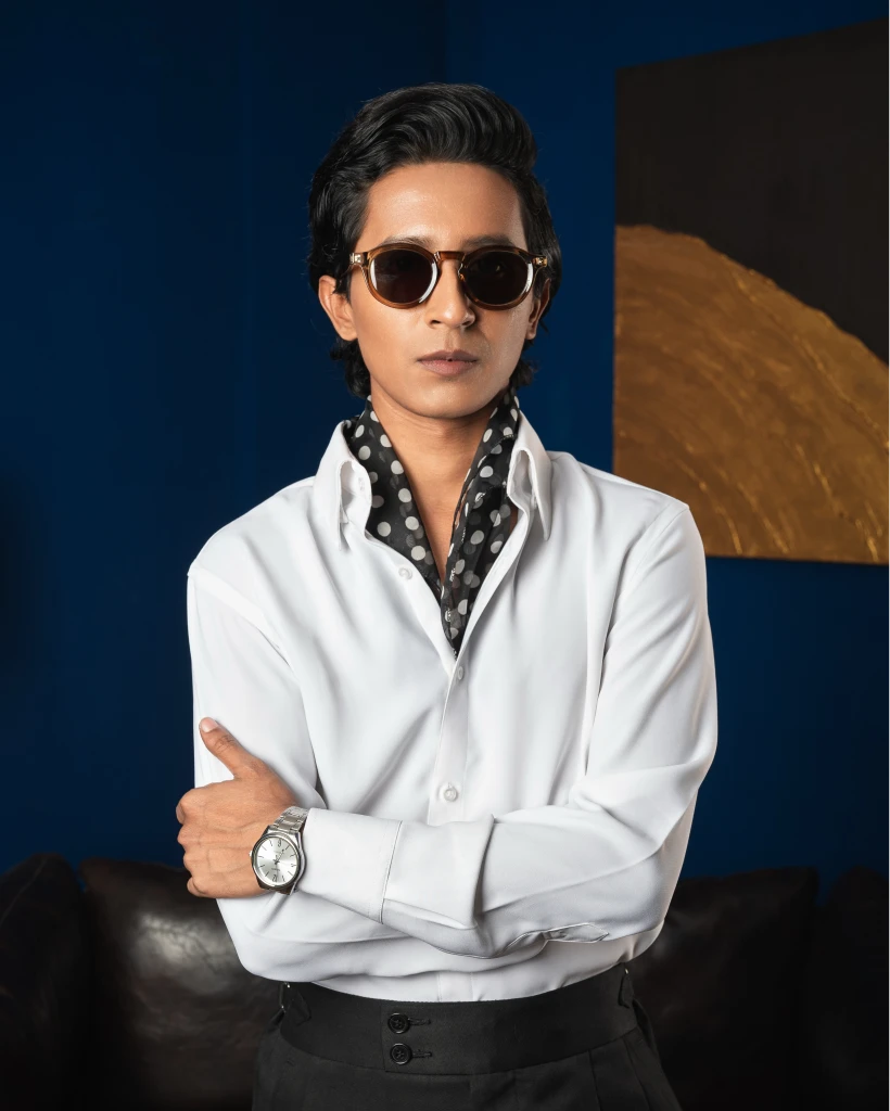 Fine White - Full Sleeve Formal Shirt